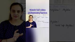 ▶️Acetylationacylationalkylationfriedal craft reactions difference shorts csirnet shortvideo [upl. by Plusch160]