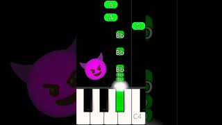 Sahara HensonnPiano Tutorial 🎹piano pianotutorial shorts [upl. by Aneekahs]