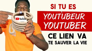 Comment créer un lien dabonnement a sa chaine YouTube [upl. by Francesco]