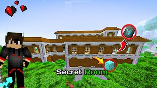 I found secret room in woodland mansion minecraft  survival world [upl. by Ariday517]