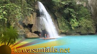 Worlds Most Beautiful Waterfalls  Kawasan Falls Cebu Philippines [upl. by Goles]