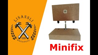 Minifix Bağlantısı modüler mobilyada minifix bağlantı elamanı nasıl kullanılaır [upl. by Elehcim]