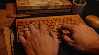 ASMR Your FAVOURITE Triggers  Wooden Keyboard 2 Hours [upl. by Enyar]