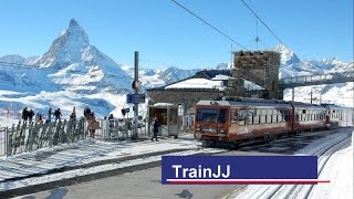 🇨🇭 Gornergratbahn│Zermatt  Gornergrat The Matterhorn Railway │Train Switzerland  Mount Matterhorn [upl. by Eenehs]