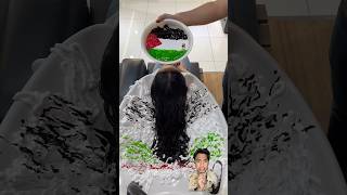 WARNAI RAMBUT nouryounes فلسطين ngeshortsdulu [upl. by Ciardap]