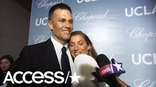 Tom Brady Reveals His Super Sweet Nickname For Gisele  Access [upl. by Aillicsirp253]