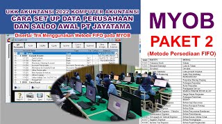 UKK MYOB PT JAYATAMA FIFO [upl. by Elish669]