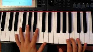 Evanescence Bring Me To Life Piano Intro Tutorial [upl. by Groot]