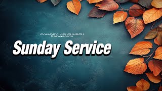 Sunday Service LIVE  20 October 2024  Calvary AG Church  Bangalore [upl. by Reamonn]