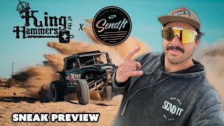 My Personal POV Footage From King of the Hammers 2024 x Send It Official Media Day Sneak Preview BTS [upl. by Dacey]