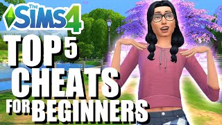 Top 5 BEST Cheats For Beginners 2024 PC PS4 XBOX MAC  The Sims 4 [upl. by Ailaroc]