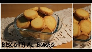 Biscotti al burro [upl. by Nrubloc]