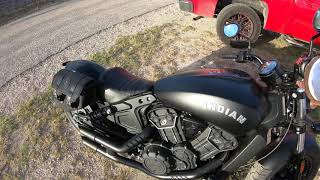 2020 Indian Scout Bobber Sixty quot Radiant Cycle Shorty GP Exhaustquot [upl. by Sucramd]