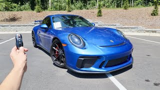 9912 Porsche 911 GT3 Start Up Exhaust Walkaround Test Drive and Review [upl. by Genesa]