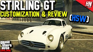 Benefactor Stirling GT HSW Customization amp Review  GTA Online [upl. by Tedie]