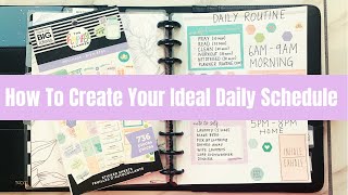 How To Create Your Ideal Daily Schedule [upl. by Attela405]