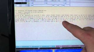 FLDIGI Tutorial decoding CW signals Morse Code [upl. by Anitnauq]