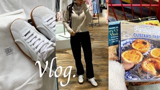 ENG 🇺🇸미국직장인 일상 vlog Toteme 토템 스니커즈 언박싱👟 토템진 봄 데일리룩 트레이더조 장보기 추천템 자라 봄신상 둘러보기 볼티모어 맛집 베이커리🍞 [upl. by Nnahtur556]