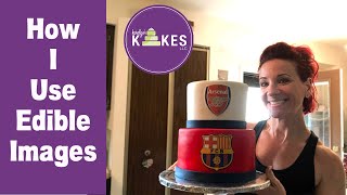 How to Print Edible Images and Put Them on Your Cake [upl. by Ainud]