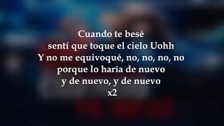 Cuando te besé 💋LETRA  Becky G Paulo Londra [upl. by Ayalat]