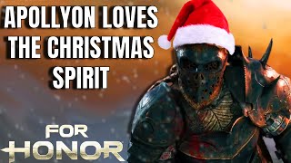 Apollyon Loves The Christmas Spirit Warmonger For Honor [upl. by Nosreffej7]