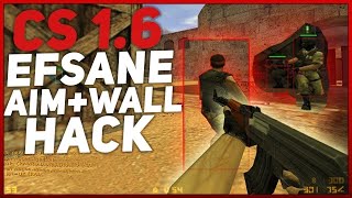 CS 16  MENÜLÜ AİM  WALL HACK  Tüm Sunucularda Aktif 2021 [upl. by Sena387]