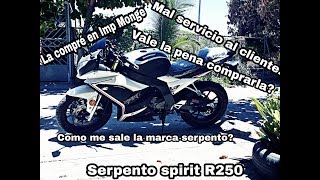 Compro una serpento spirit R250 en Imp Monge Costa Rica😱Terminó mal😡😡El Blog de Richard [upl. by Eimor734]