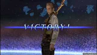 Dissidia 012  Balthier vs Vaan [upl. by Xuaegram]