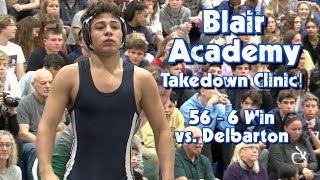 Blair Academy 56 Delbarton 6  2020 Blair Duals  No 2 vs No 11 in USA [upl. by Uttica]