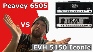 Peavey 6505 vs EVH 5150 Iconic [upl. by Scott]