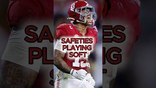 Alabama Footballs Safeties Are Playing SOFT  Malachi Moore amp Keon Sabb NEED To Step Up shorts [upl. by Attenauqa554]