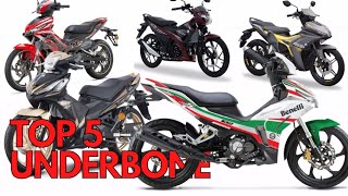 Top 5 Best Underbone Motorcycles in the Philippine Market Today 2022 Review [upl. by Nalyorf222]