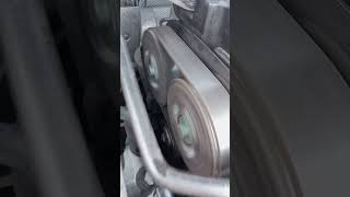 VW Passat 20 TDi Timing belt on cold engine without cover [upl. by Hesther]