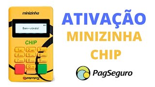 Como Configurar Minizinha Chip PagSeguro 2021 [upl. by Nonnaihr]