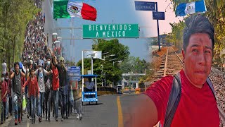 Como Cruzar la frontera de GUATEMALA A MEXICO de forma legal [upl. by Arahd386]