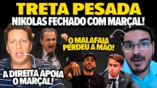 TRETA Silas Malafaia CRITICOU Nikolas por apoiar Marçal e foi DETONADO por Constantino e Salles [upl. by Lipps]