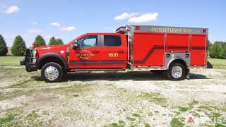 PESOTUM FIRE PROTECTION DISTRICT  ALEXIS 12’ RESPONSE ONE SK898  PESOTUM ILLINOIS [upl. by Rosanna348]