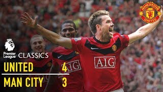 Manchester United 43 Manchester City 0910  Premier League Classics  Manchester United [upl. by Jun506]