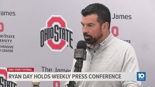 Ryan Day pregame press conference  Ohio StateIndiana week [upl. by Adnahsor]