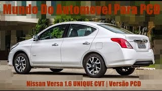 Nissan Versa 16 UNIQUE CVT  Para PCD [upl. by Kassey891]