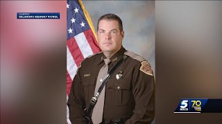 Law enforcement agencies remember Oklahoma Highway Patrol lieutenant who died from cancer [upl. by Notxam]