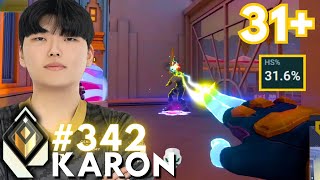 Karon is BEST NEON in Valorant 31 Kills Ranked APAC [upl. by Yauq215]