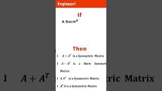 Short Notes  Linear Algebra I Engineering Mathematics for GATE Exam shorts priyankasharma [upl. by Ardyce717]