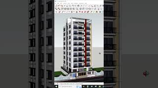 SketchUp Full Course Bangla Tutorial For Beginners shorts viral videos [upl. by Sacci]