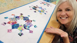 TOTALLY NEW PATCHWORK TECHNIQUES quotSTARBURSTquot PATTERN IS GENIUS [upl. by Bathsheba]