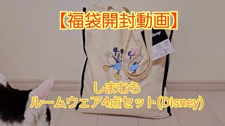 【福袋開封動画】しまむらルームウェアHAPPY BAGDisney [upl. by Speroni422]