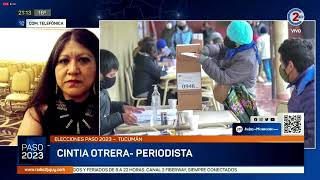 Entrevista Cintia Otrera Periodista Tucumán  PASO 2023 [upl. by Guzel]