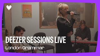 London Grammar  Deezer Sessions Live with Bose Paris [upl. by Aihn]