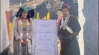 Ladakhi Wedding  Kanji to Fokar Gyalson Weds Angmo Ladakhi Wedding kanji  Ladakh [upl. by Ydoj]