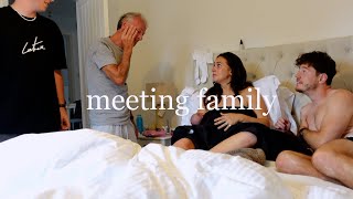 TELLING MY FAMILY WE GAVE BIRTH AFTER BIRTH REACTION amp FAMILY MEETING MY BABY FOR THE FIRST TIME [upl. by Gerstein]